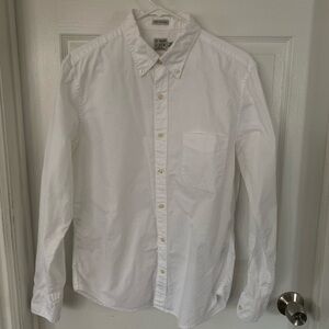 J. Crew White Button Down Shirt